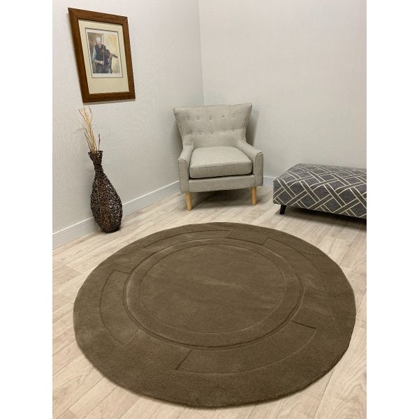 Apollo Taupe Circle