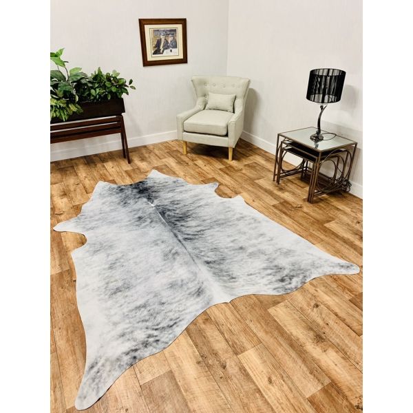 Texas faux Cowhide Grey